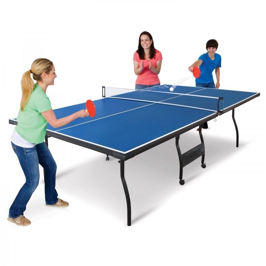 Table de Ping Pong Pliable, intérieure / extérieure, 274 x 152,5 x 76 cm